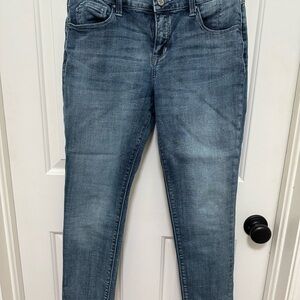 Laurie Felt Mid Blue Ankle Crop Jeans women’s size 6P